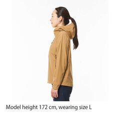 Women's Flow Wrap Hooded Jacket,BLUE GRAY, small image number 9