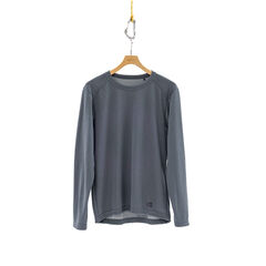 Men's Drought Largo Long Sleeve,CHARCOAL HEATHER, small image number 6