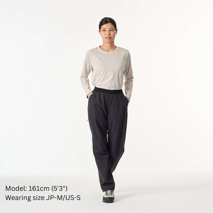 Women's Flow Wrap Pants,BLACK, medium image number 8