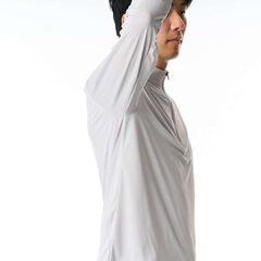 Men's Drought Shade Zip Neck,NAVY, small image number 12