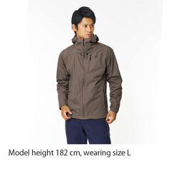 Flow Wrap Hooded Jacket BLCK M,BLACK, small image number 15