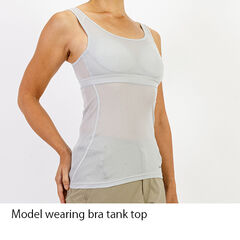 Women's Elemental Layer Bra Tank top,PALE GRAY, small image number 7