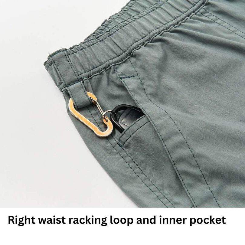 Men's Roaming Shorts,SMOKE GREEN, medium image number 20