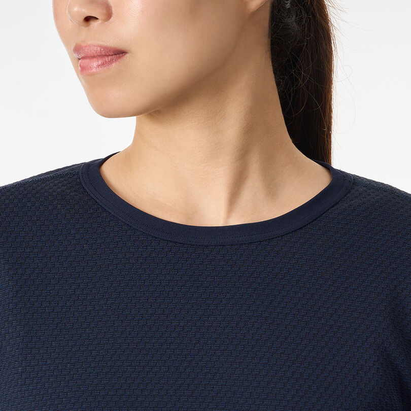 Women's Drought Thermo Long Sleeve,DEEP NAVY, medium image number 10