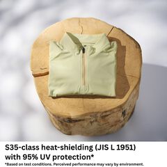 Women's Drought Shade Zip Neck,MIST GRAY, small image number 9