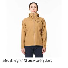 Women's Flow Wrap Hooded Jacket,BLUE GRAY, small image number 2