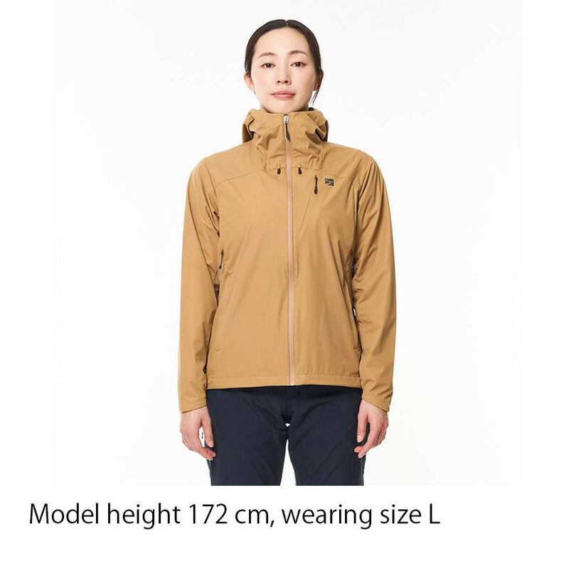 Women's Flow Wrap Hooded Jacket,BLUE GRAY, medium image number 2