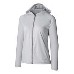 Women's Drought Shade Full Zip Hoodie,MIST GRAY, small image number 0