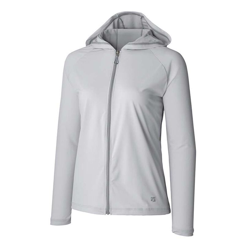 Women's Drought Shade Full Zip Hoodie,MIST GRAY, medium image number 0