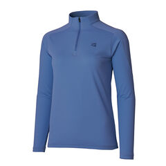 Women's Drought Tough Zip Neck,NAVY, small image number 0