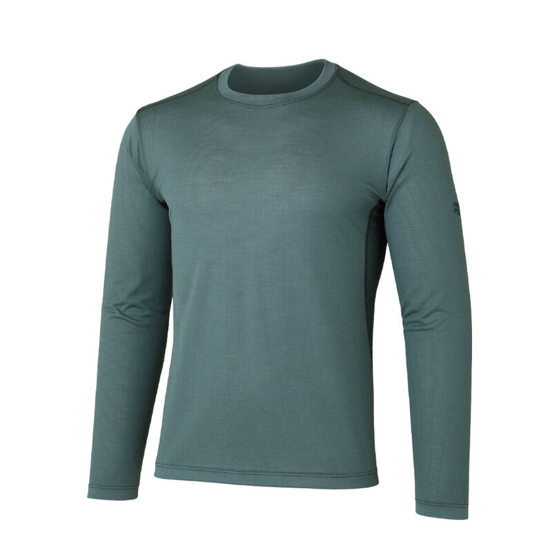 Ramie Spin Air Long Sleeve Crew