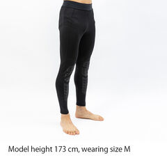Men's Floodrush Leg Guard Tights,DARK GRAY, small image number 2