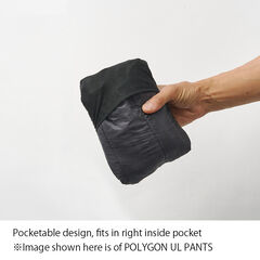 Men's Polygon UL Vest,BLACK, small image number 4