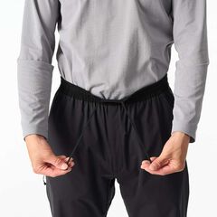 Men's Flow Wrap Pants,BLACK, small image number 8