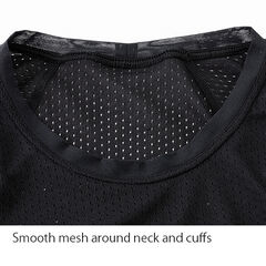 Men's Elemental Layer Long Sleeve Crew,BLACK, small image number 3