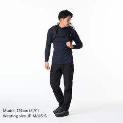 Men's Drought Thermo Zip Neck,DEEP NAVY, small image number 9