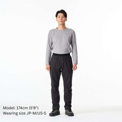 Men's Flow Wrap Pants,BLACK, small image number 2