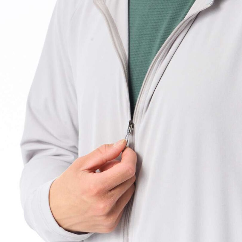 Men's Drought Shade Full Zip Hoodie,TURQUOISE GREEN, medium image number 10