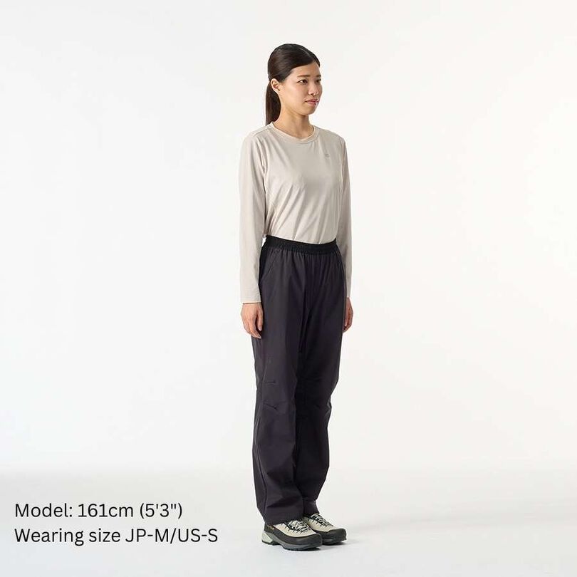 Women's Flow Wrap Pants,BLACK, medium image number 7