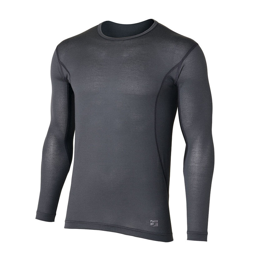 Men's Neoleaf Inner Long Sleeve,DARK GRAY, medium image number 0