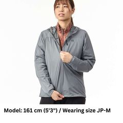 Women's Mu-Wrap Hooded Jacket,BLACK MICA, small image number 7