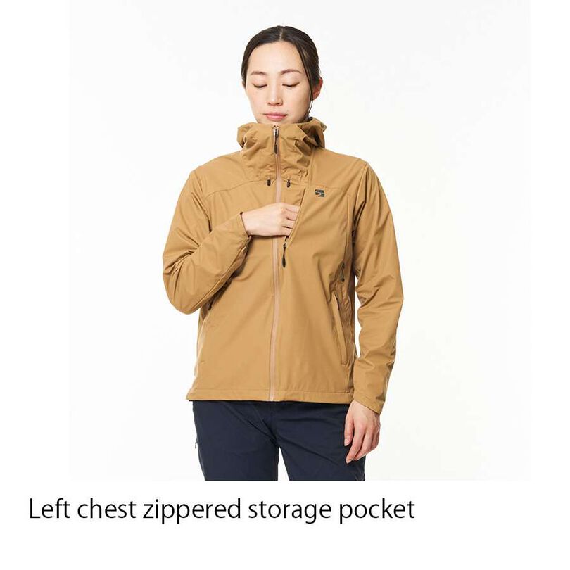 Women's Flow Wrap Hooded Jacket,BLUE GRAY, medium image number 17