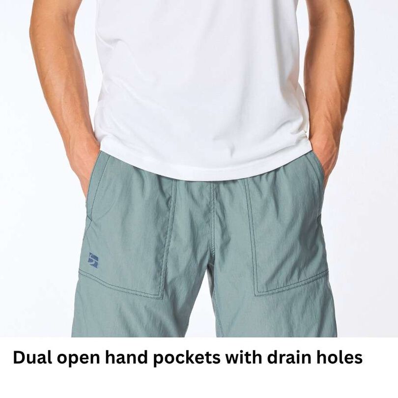 Men's Roaming Shorts,SMOKE GREEN, medium image number 12