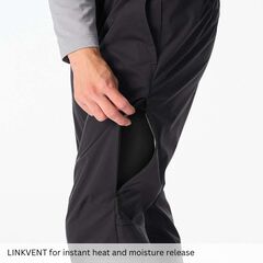 Men's Flow Wrap Pants,BLACK, small image number 12
