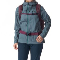 Women's Flow Wrap Hooded Jacket,BLUE GRAY, small image number 24