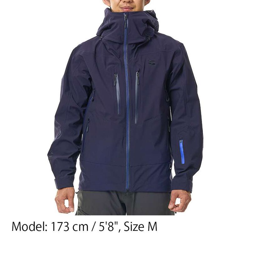 Men's Everbreath Snow Line Jacket,GRAY NAVY, medium image number 4