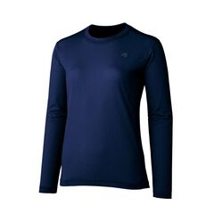 Women's Drought Quad Long Sleeve,NAVY, small image number 0