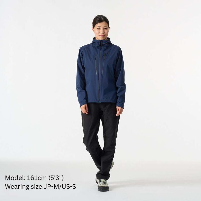 Women's Flow Wrap Hoodie,DEEP NAVY, medium image number 14