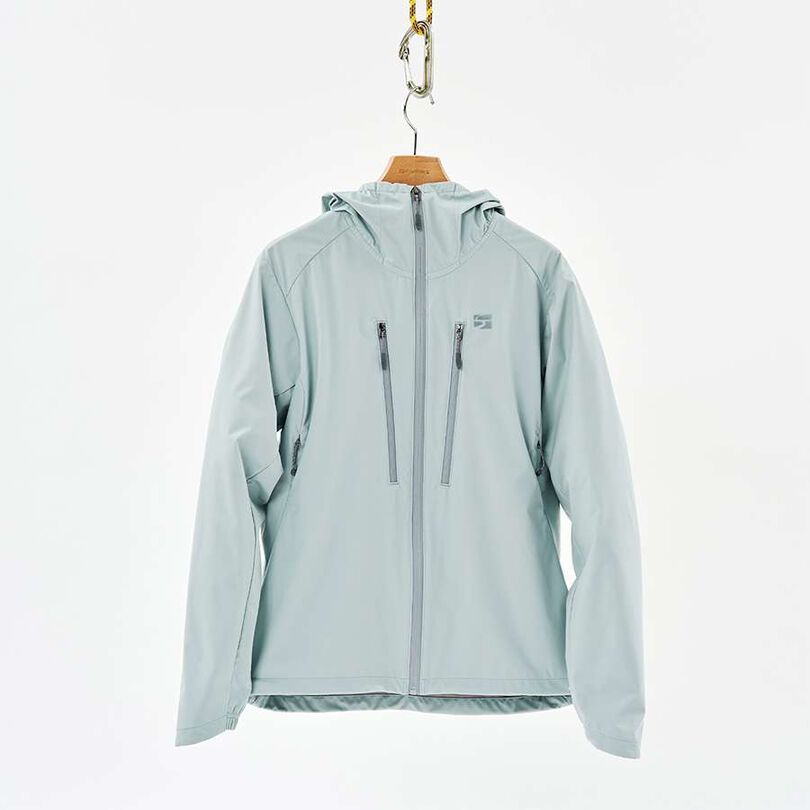 Women's Flow Wrap Hoodie,FOGGY BLUE, medium
