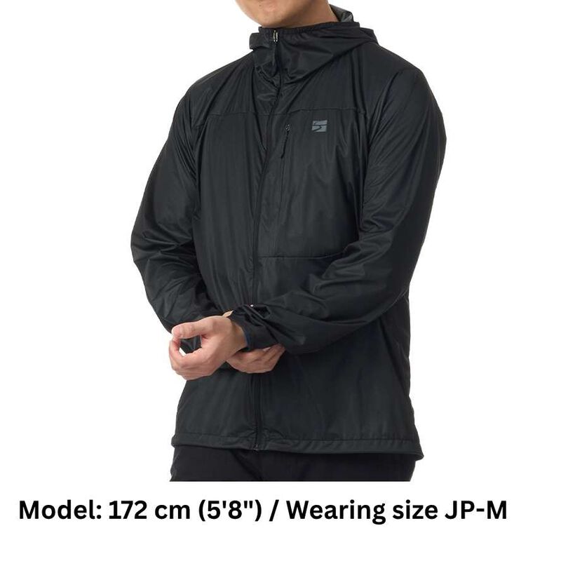 Men's Mu-Wrap Hooded Jacket,BLACK MICA, medium image number 23