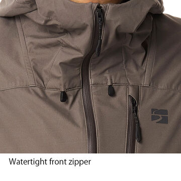 Flow Wrap Hooded Jacket BLCK M,BLACK, small image number 10