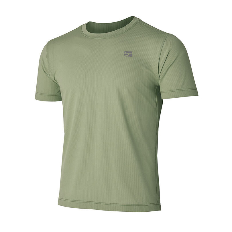 Men's Drought Quad Short Sleeve,ASH GRAY, medium image number 3