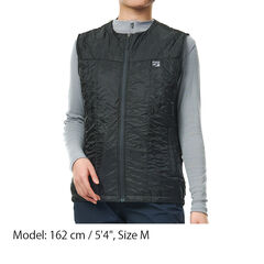 Women's Polygon UL Vest,BLACK, small image number 1