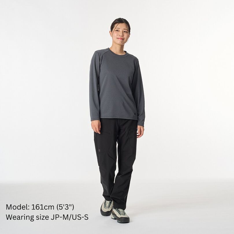 Women's Drought Largo Long Sleeve,GOLDEN OCHRE, medium image number 12