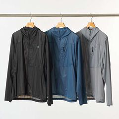 Men's Mu-Wrap Hooded Jacket,BLACK MICA, small image number 28