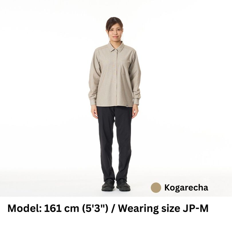 Women's Japanese Heritage Color Shirt,NAVY KIKYO, medium image number 19