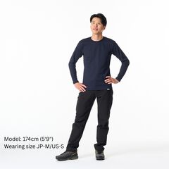 Men's Drought Thermo Long Sleeve,DEEP NAVY, small image number 7