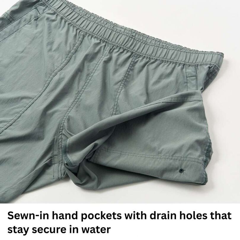 Men's Roaming Shorts,SMOKE GREEN, medium image number 21