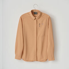 Women's Ramie Spin Knit Shirt,IVORY, small image number 7