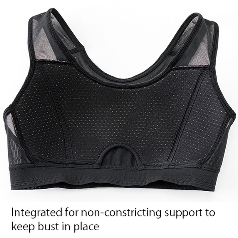 Elemental Layer Cool Bra BK S,BLACK, medium image number 3