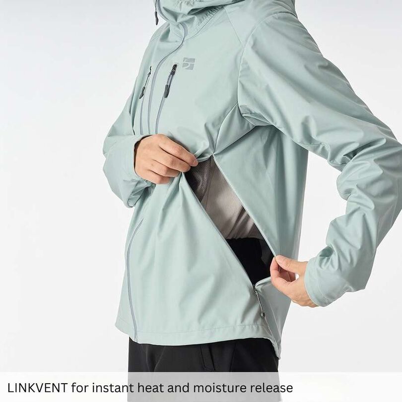 Women's Flow Wrap Hoodie,DEEP NAVY, medium image number 18