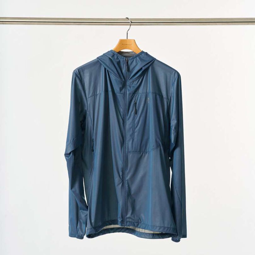 Men's Mu-Wrap Hooded Jacket,BLACK MICA, medium image number 4