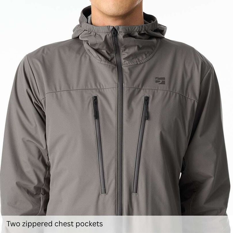 Men's Flow Wrap Hoodie,DEEP NAVY, medium image number 17
