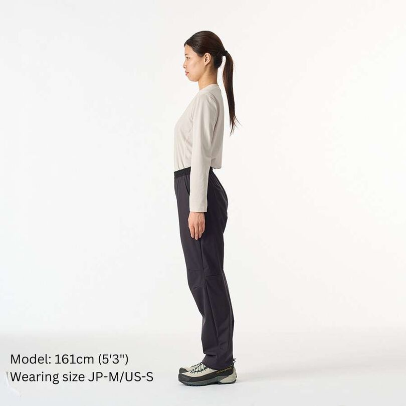 Women's Flow Wrap Pants,BLACK, medium image number 4