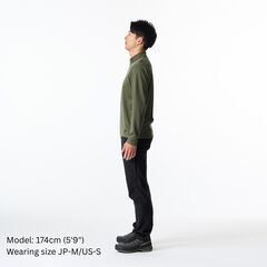 Men's Drought Largo Zip Neck,CHARCOAL HEATHER, small image number 7