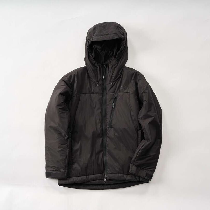 Polygon Helios Hooded Jacket,BLACK, medium image number 4